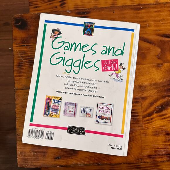 Vintage 1995 Pleasant Company American Girl Games & Giggles Paperback Book - Picture 9 of 10